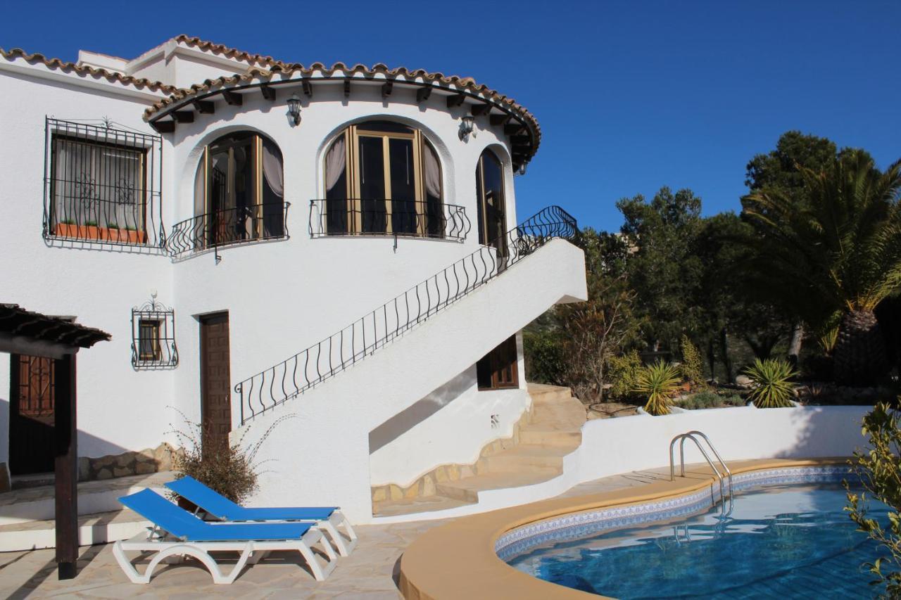 La Madrugada - Luxury Moraira Villa With Sea Views And Private Heated Pool Zewnętrze zdjęcie