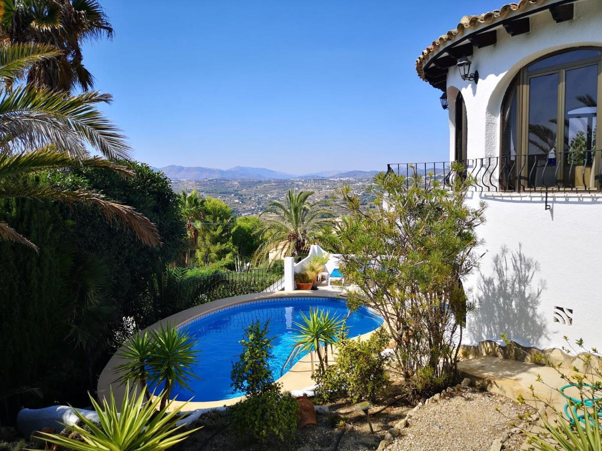La Madrugada - Luxury Moraira Villa With Sea Views And Private Heated Pool Zewnętrze zdjęcie