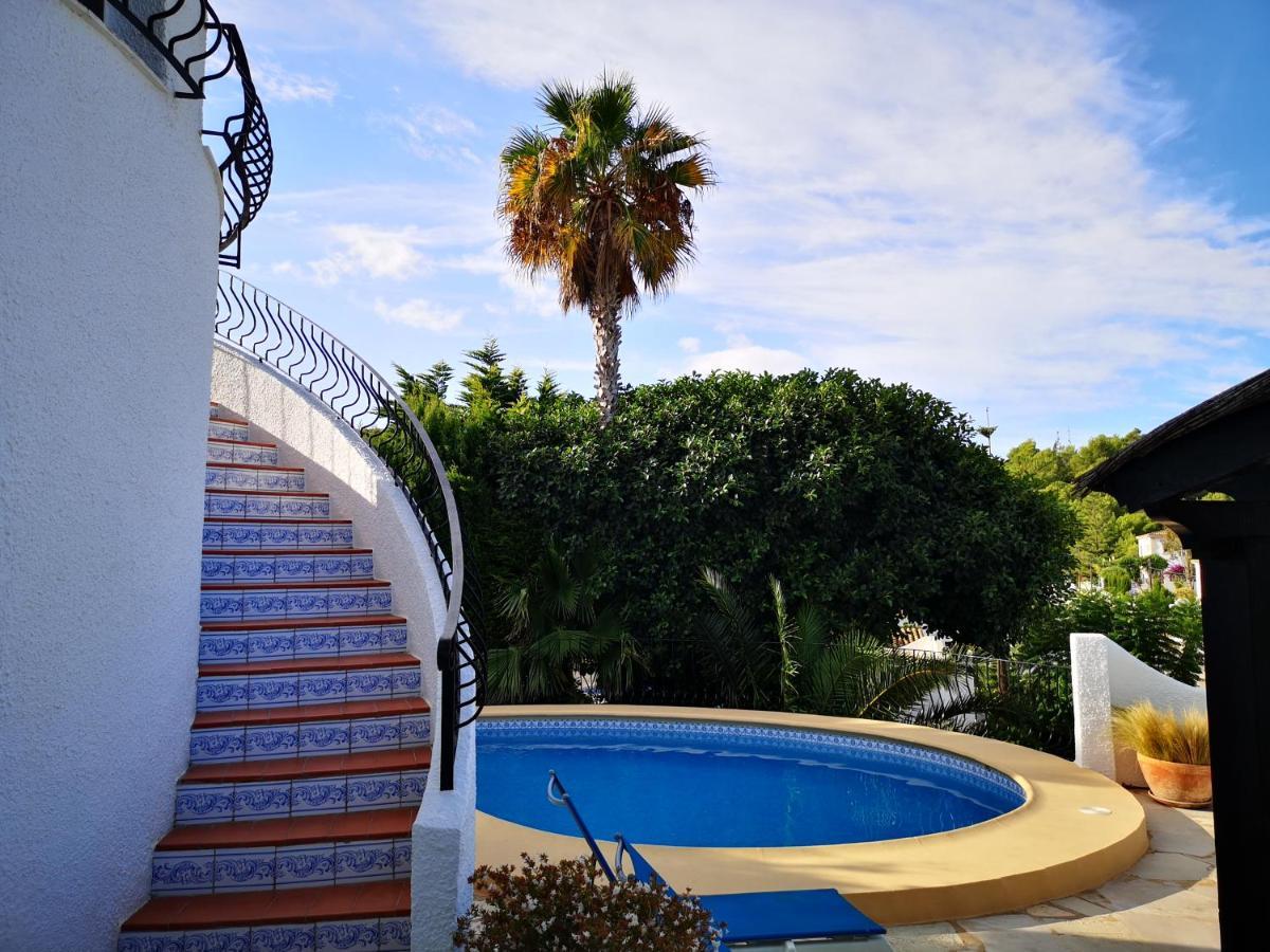 La Madrugada - Luxury Moraira Villa With Sea Views And Private Heated Pool Zewnętrze zdjęcie