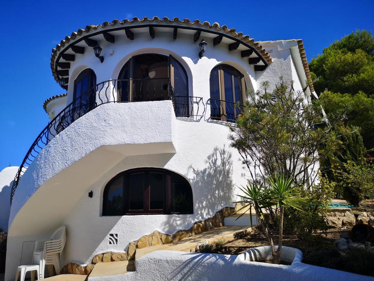La Madrugada - Luxury Moraira Villa With Sea Views And Private Heated Pool Zewnętrze zdjęcie
