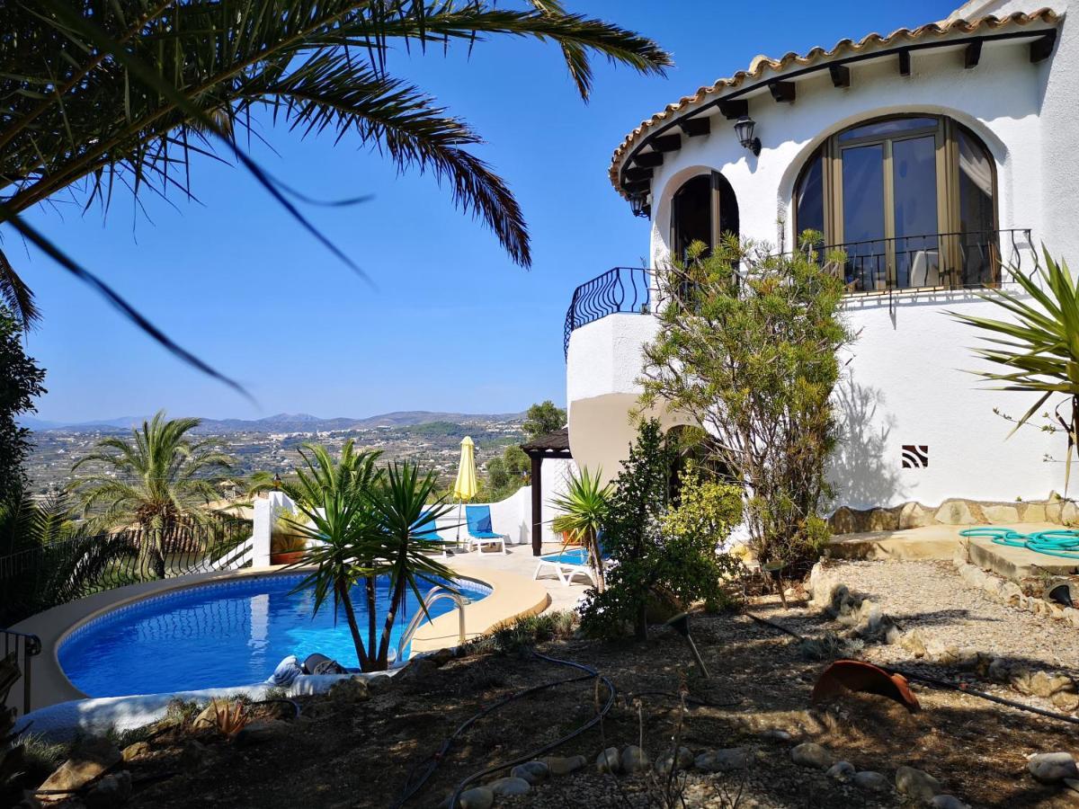 La Madrugada - Luxury Moraira Villa With Sea Views And Private Heated Pool Zewnętrze zdjęcie