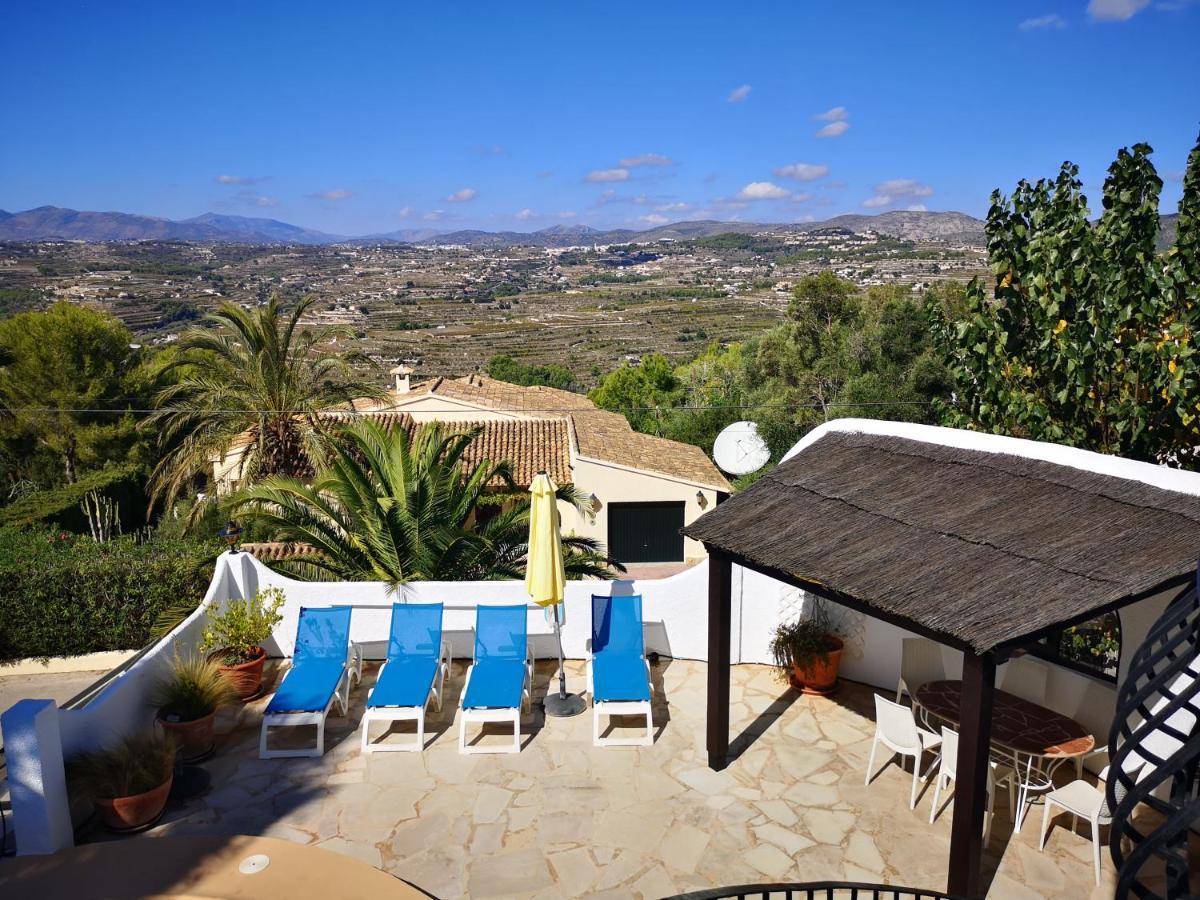 La Madrugada - Luxury Moraira Villa With Sea Views And Private Heated Pool Zewnętrze zdjęcie