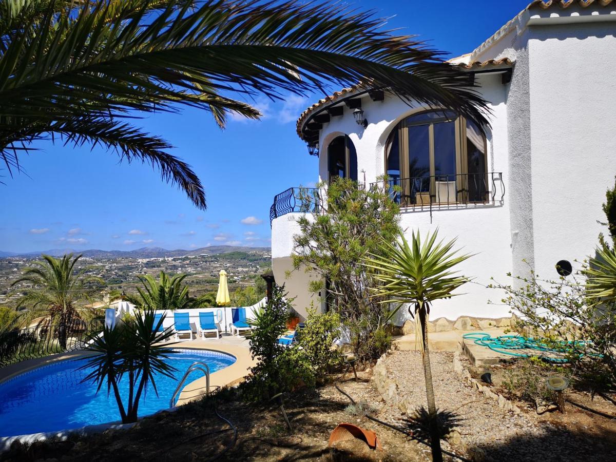 La Madrugada - Luxury Moraira Villa With Sea Views And Private Heated Pool Zewnętrze zdjęcie