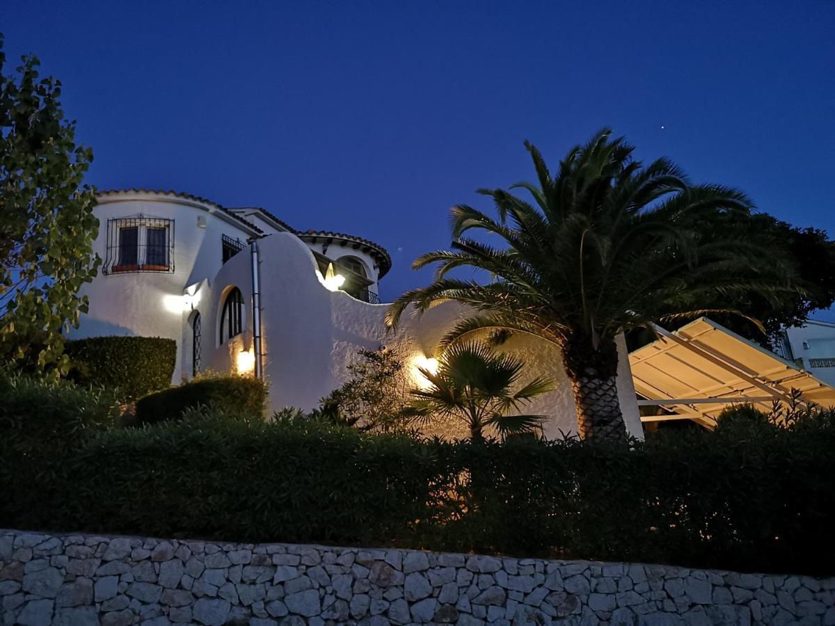 La Madrugada - Luxury Moraira Villa With Sea Views And Private Heated Pool Zewnętrze zdjęcie