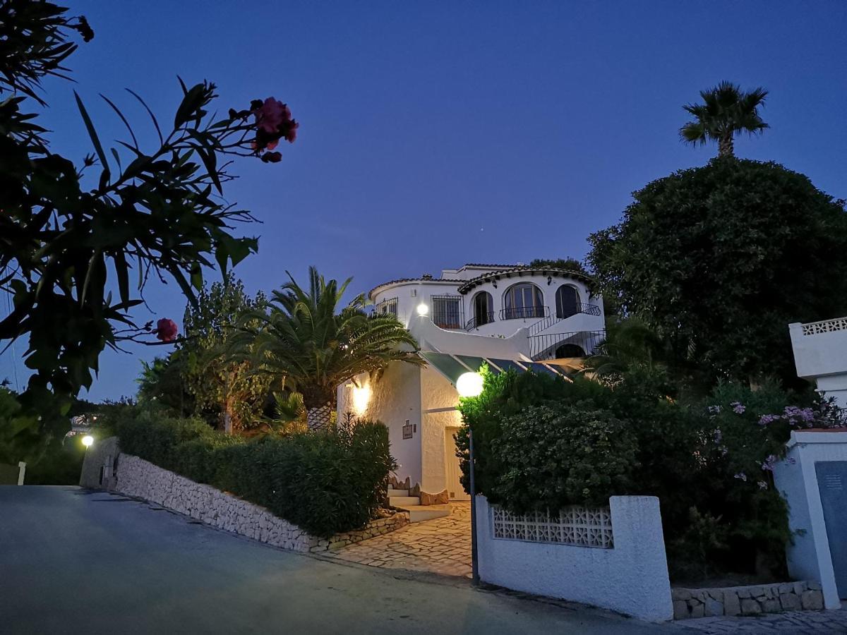 La Madrugada - Luxury Moraira Villa With Sea Views And Private Heated Pool Zewnętrze zdjęcie
