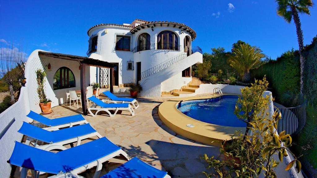 La Madrugada - Luxury Moraira Villa With Sea Views And Private Heated Pool Zewnętrze zdjęcie