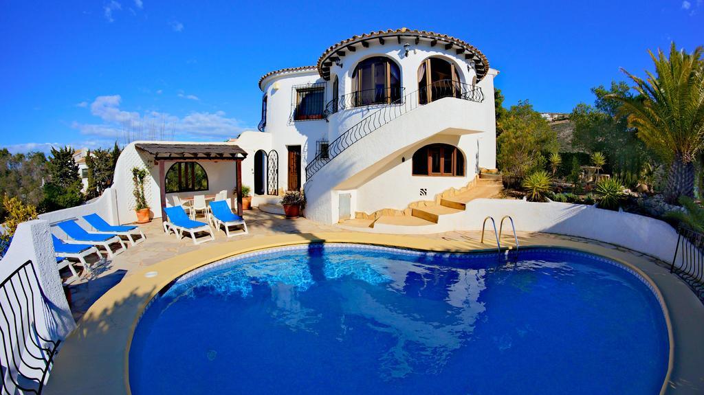 La Madrugada - Luxury Moraira Villa With Sea Views And Private Heated Pool Zewnętrze zdjęcie