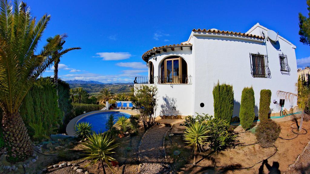 La Madrugada - Luxury Moraira Villa With Sea Views And Private Heated Pool Zewnętrze zdjęcie