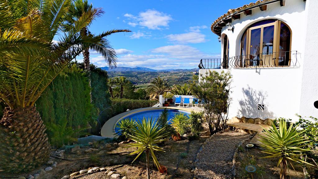 La Madrugada - Luxury Moraira Villa With Sea Views And Private Heated Pool Zewnętrze zdjęcie